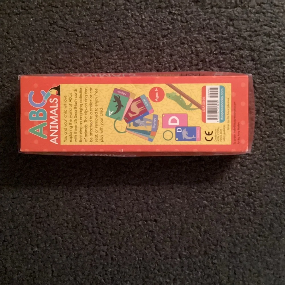 🐾 ABC Animals SmartFlash Cards – Educational Learning Set for Kids